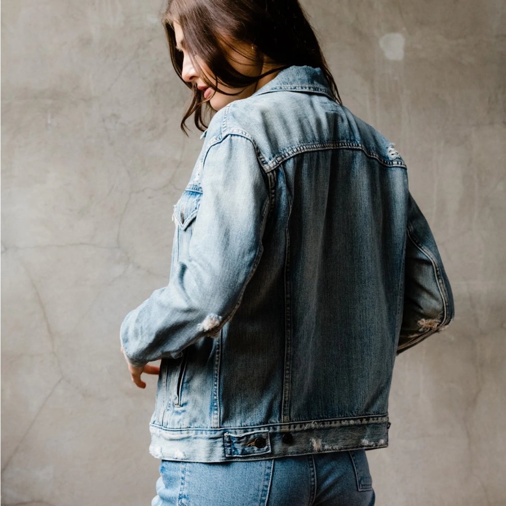 Able Light Blue Jean Jacket - Picture 2 of 9